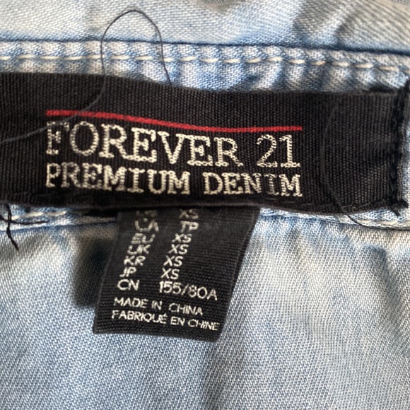 Denim button up - Picture 3 of 4